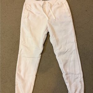 Active USA Men's White Sweatpants